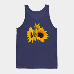 Sunflowers - Ring of Sunflowers Tank Top